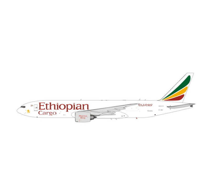 B777F Ethiopian Airlines Cargo ET-ARK 1:400