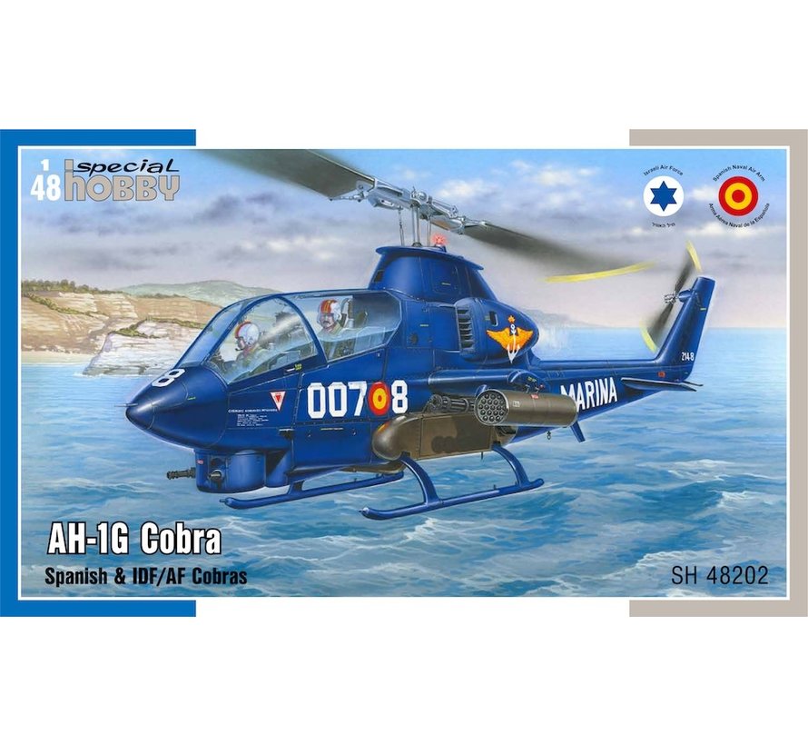 Bell AH1G Cobra 'Spanish & IDF/AF Cobras' 1:48