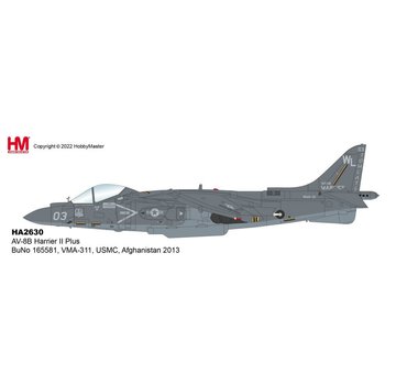 Hobby Master AV-8B Harrier II Plus VMA-311 BuNo 165581 USMC Afghanistan 2013 1:72 +preorder+