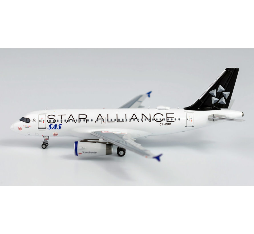 A319-100 SAS Scandinavian Star Alliance OY-KBR 1:400 +NEW MOULD+