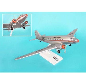 SkyMarks DC3 American Airlines Flagship Tulsa 1:80 With Gear