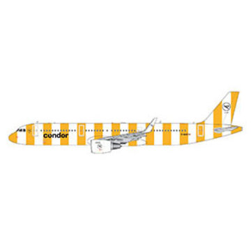 Gemini Jets A321S Condor new livery 2022 yellow stripes D-AIAD 1:400 sharklets