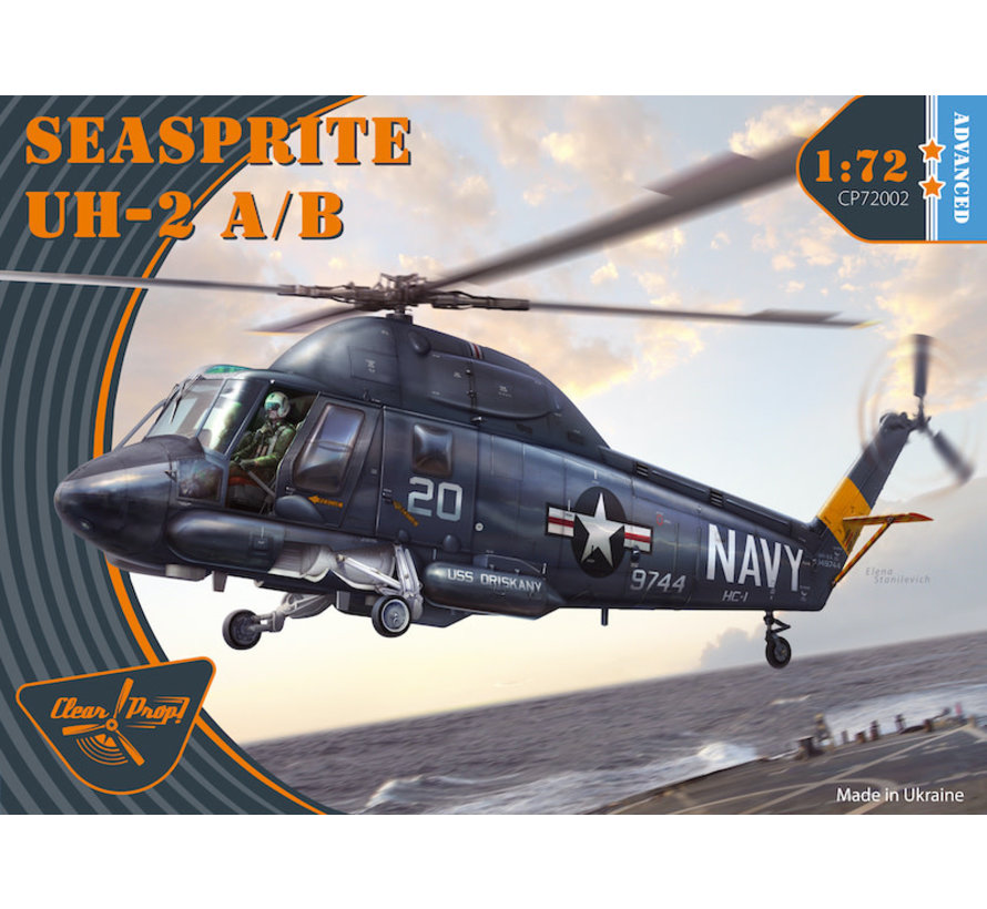 Clear Prop Kaman UH2A/B Seasprite 1:72 [Advanced kit]