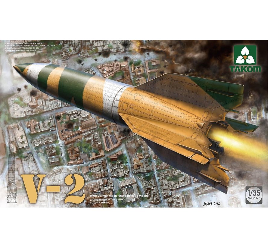 TAKOM V2 German Single Stage Ballistic Missile 1:35