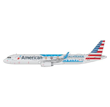 Gemini Jets A321 American Airlines 2013 livery Flagship Valor Medal of Honor N167AN 1:400