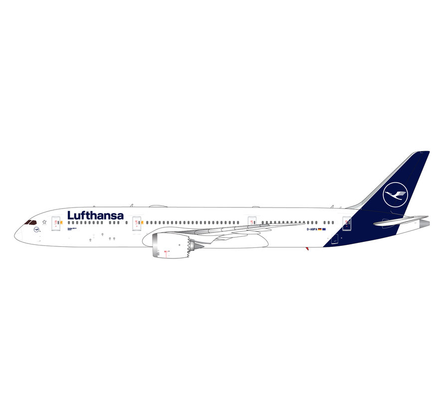 B787-9 Dreamliner Lufthansa 2018 livery D-ABPA 1:200