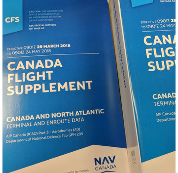 Nav Canada Canada Flight Supplement (CFS) -  May 16th 2024 until July 11th 2024