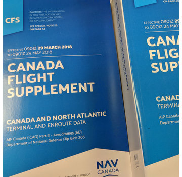 Nav Canada Canada Flight Supplement (CFS) - September 3rd 2026 to October 29th