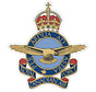 RCAF Heraldic King's Crown Eagle Sticker