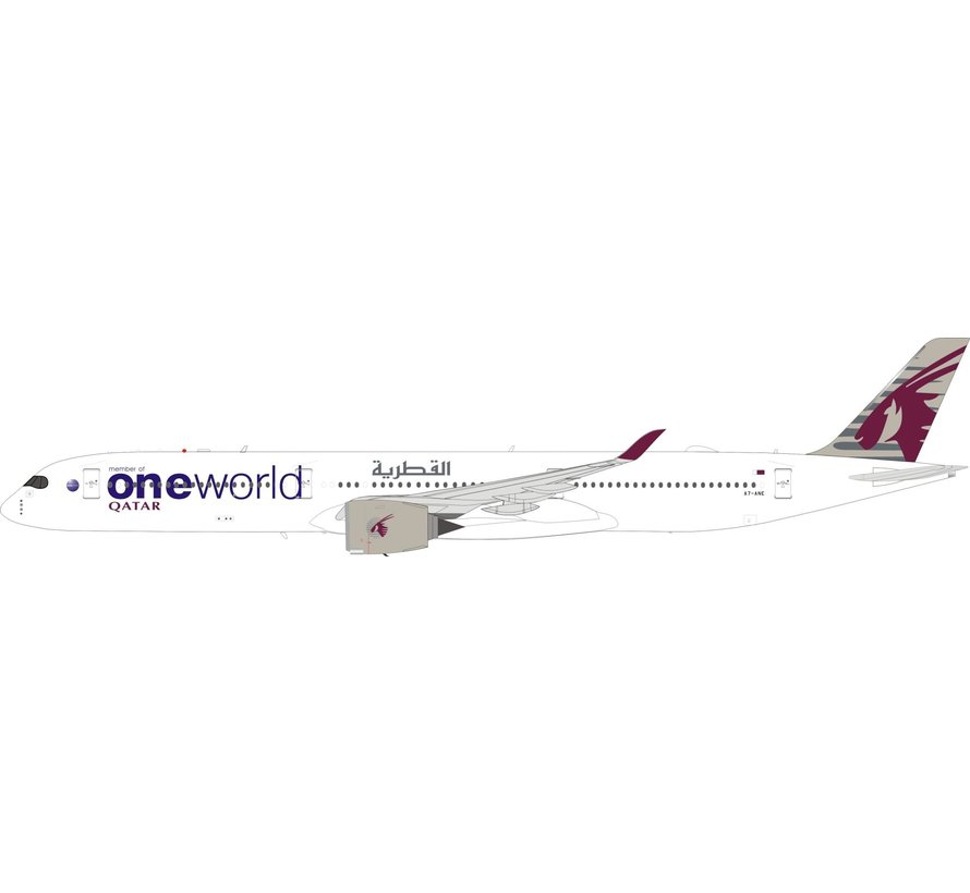 A350-1000 Qatar Airways OneWorld A7-ANE1:200 with stand +preorder+
