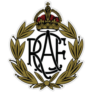 Labusch Skywear RCAF Crown Sticker