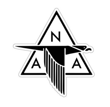 Labusch Skywear North American Aviation NAA Sticker