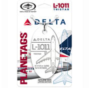 PlaneTags L1011 Tristar Delta N786DL White