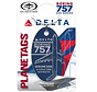 B757-200 TAIL # N627DL Delta Blue