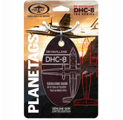 PlaneTags DHC-8 Dash 8 N831PH Maroon