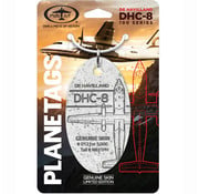 PlaneTags DHC-8 Dash 8 N831PH White