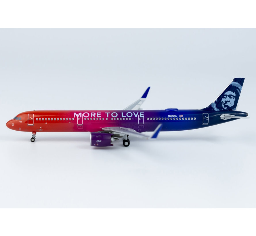 A321neo Alaska Airlines More to Love N926VA 1:400