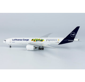 NG Models B777-200F Lufthansa Cargo Cargo Human Care D-ALFI  1:400