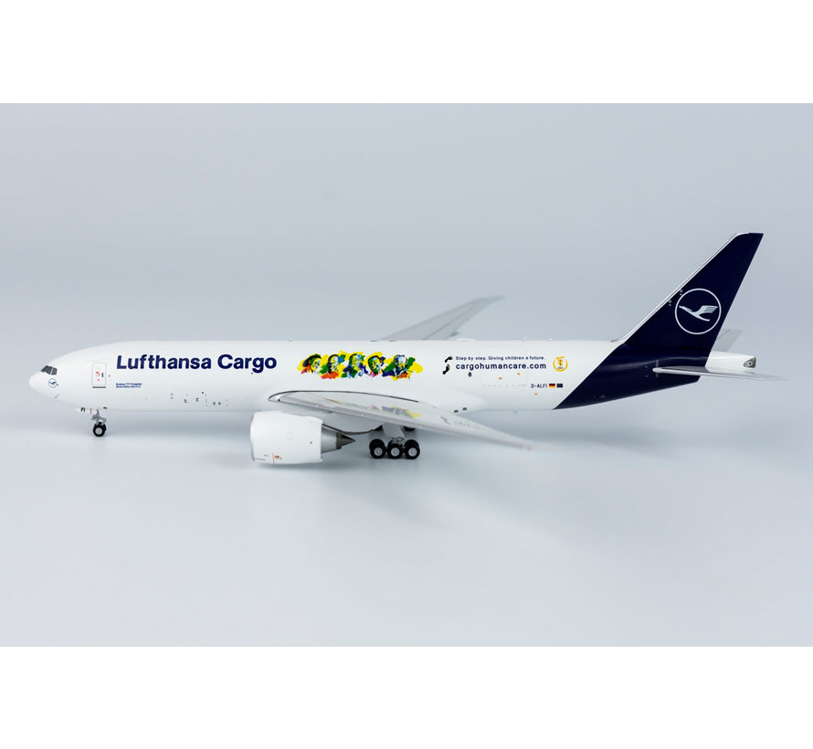B777-200F Lufthansa Cargo Cargo Human Care D-ALFI  1:400