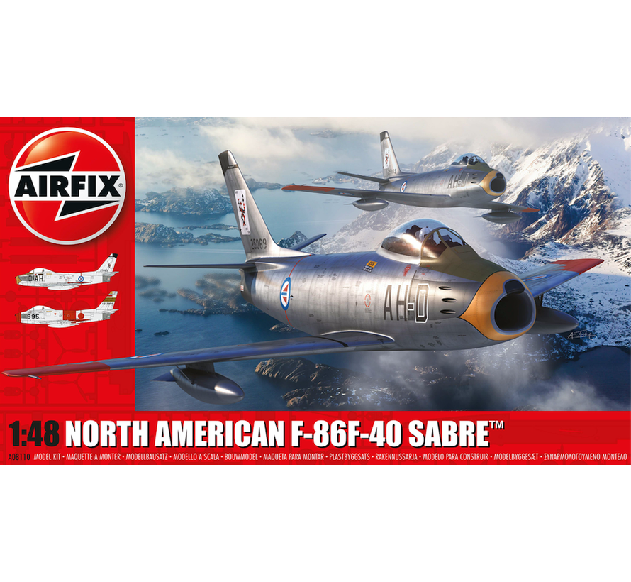 F86F-40 Sabre Japanese/Norwegian 1:48 New 2022