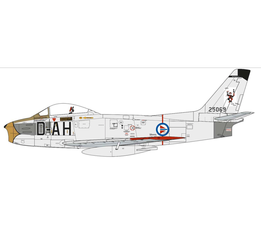 F86F-40 Sabre Japanese/Norwegian 1:48 New 2022