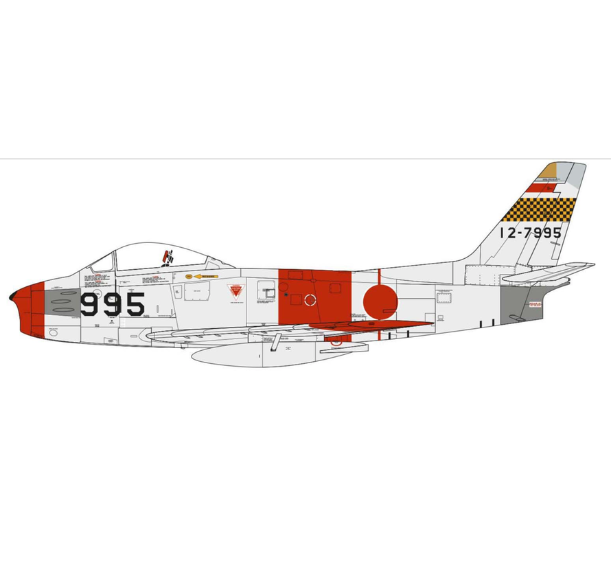 F86F-40 Sabre Japanese/Norwegian 1:48 New 2022