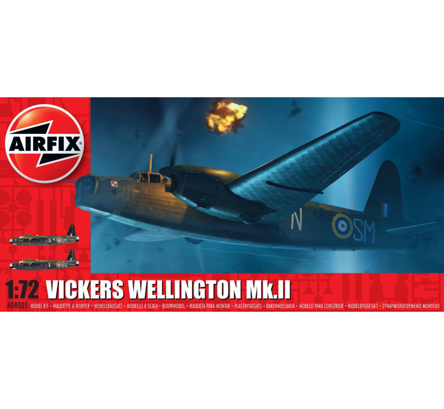 Vickers Wellington Mk.II 1:72 New 2022
