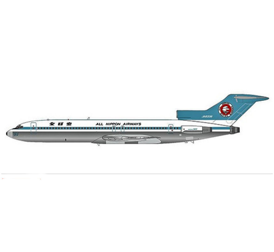 B727-200 ANA All Nippon Mohican JA8338 1:200 with stand