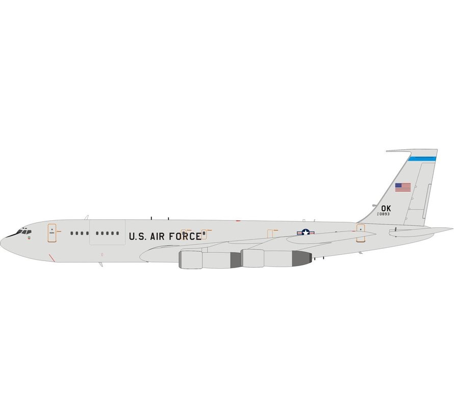 TC18E (B707-300) US Air Force OK 1:200 with stand