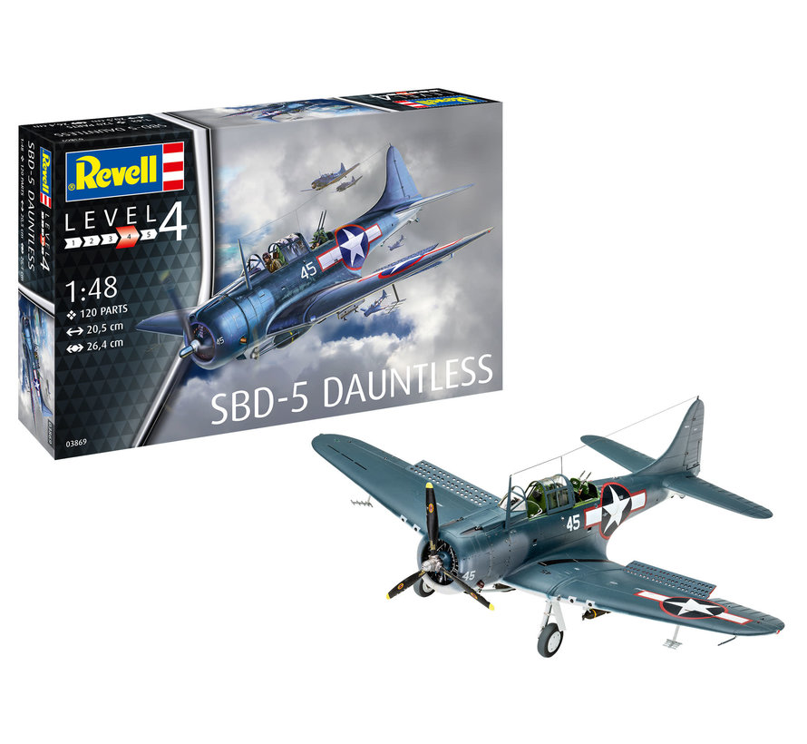 SBD-5 Dauntless Navy fighter 1:48 [Ex-Accurate ]