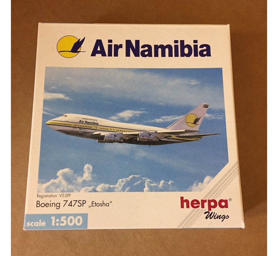 B747SP Air Namibia "Etosha" 1:500 **Discontinued**Used