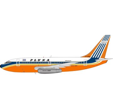 InFlight B737-200 PLUNA CX-BHM 1:200 with stand