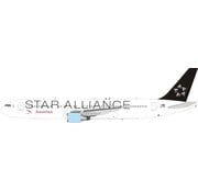 JFOX B767-300ER Austrian Airlines Star Alliance OE-LAY 1:200 with stand