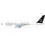 B767-300ER Austrian Airlines Star Alliance OE-LAY 1:200 with stand