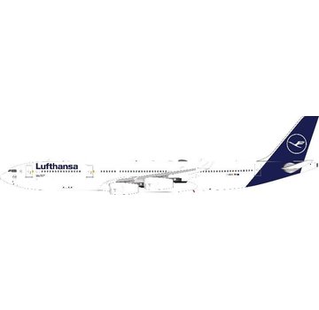 JFOX A340-300 Lufthansa 2018 livery D-AIGU 1:200 with stand