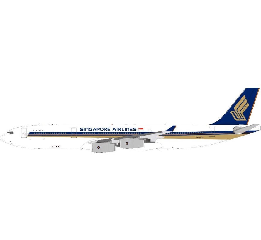 A340-300 Singapore Airlines 9V-SJO 1:200 with stand +preorder+