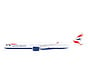 A350-1000 British Airways Union C/S G-XWBB 1:200 with stand