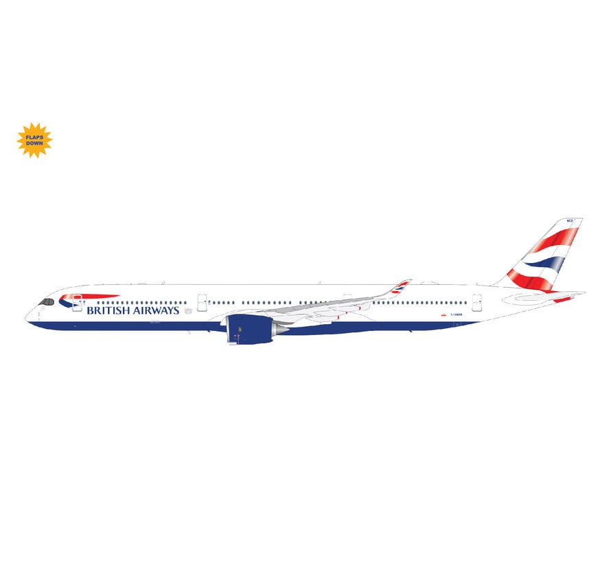 A350-1000 British Airways Union C/S G-XWBB 1:200 flaps +preorder+