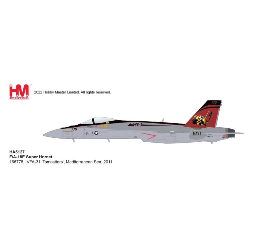 FA18E Super Hornet VFA-31 Tomcatters CAG AJ-100 1:72 +preorder+