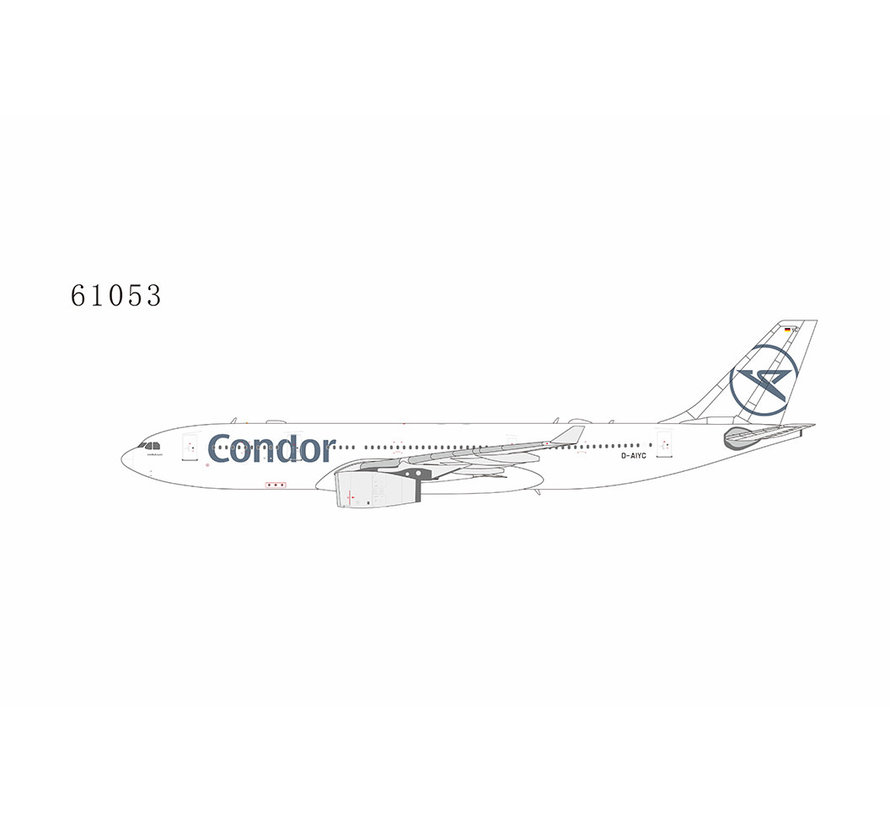 A330-200 Condor D-AIYC temporary livery 1:400