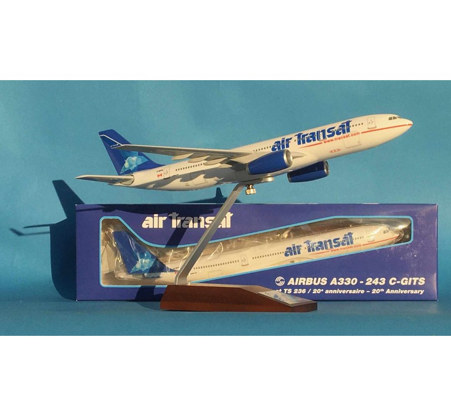 A330-243 Air Transat 'Azores Glider" star cloud old livery C-GITS 1:200 LIMITED SIGNED AND NUMBERED EDITION