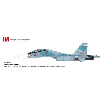 Hobby Master Su30SM Flanker H BLUE45 22 GvIAP 11 AADFA Russian Air Force 2020 1:72 +preorder+