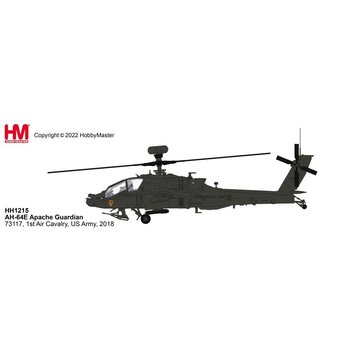 Hobby Master AH64E Apache Guardian 1st Air Cavalry US Army 73117 2018 1:72 +Preorder+
