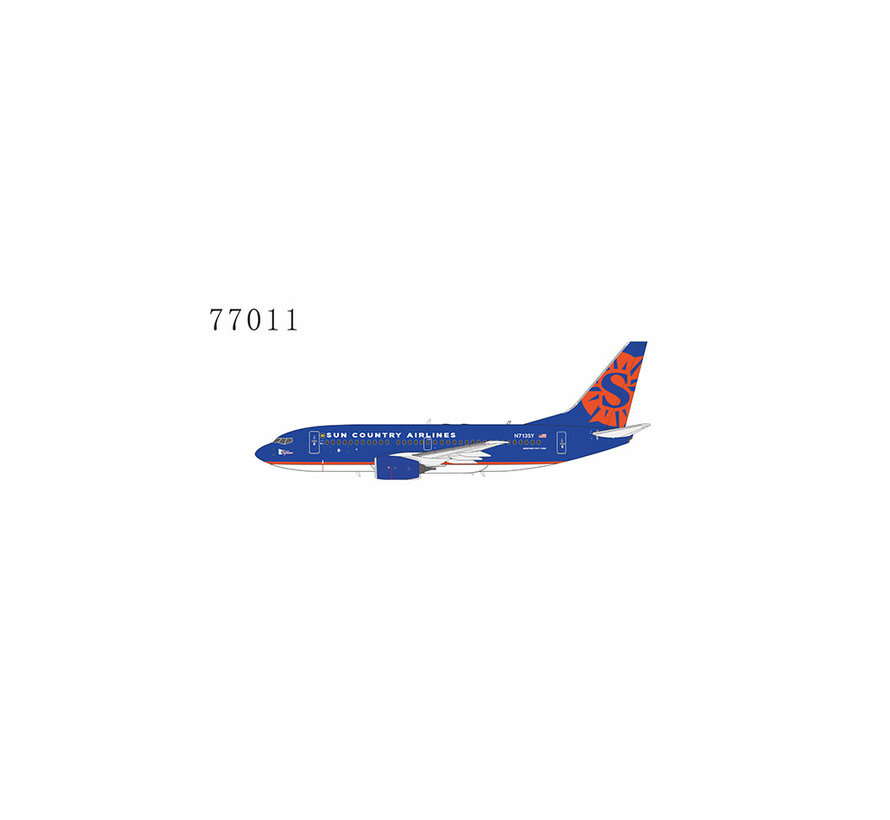 B737-700W Sun Country Airlines 2016 livery N713SY 1:400