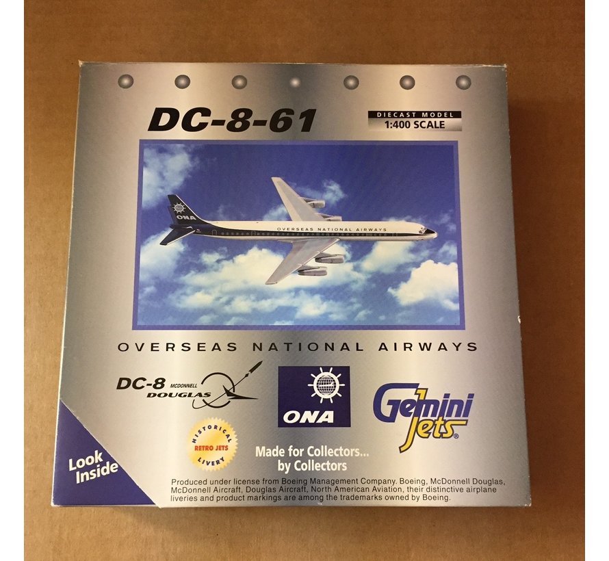 DC8-61 Overseas National Airways 1:400**Discontinued**Used