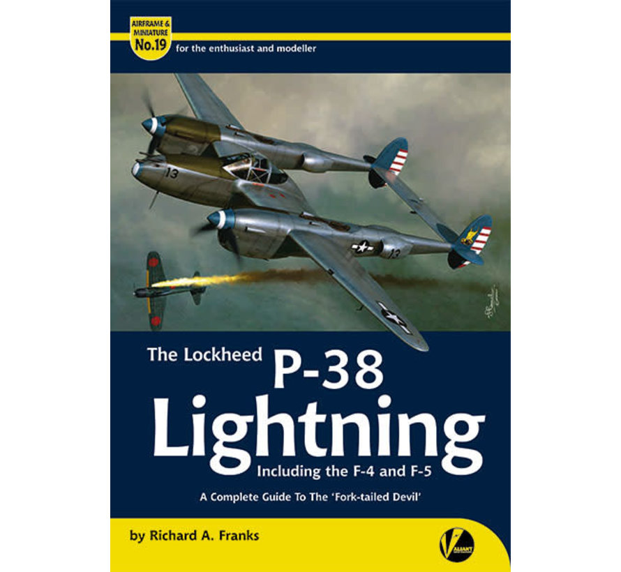 Lockheed P38 Lightning (incl F-4 & F-5: Airframe & Miniature A&M#19 softcover