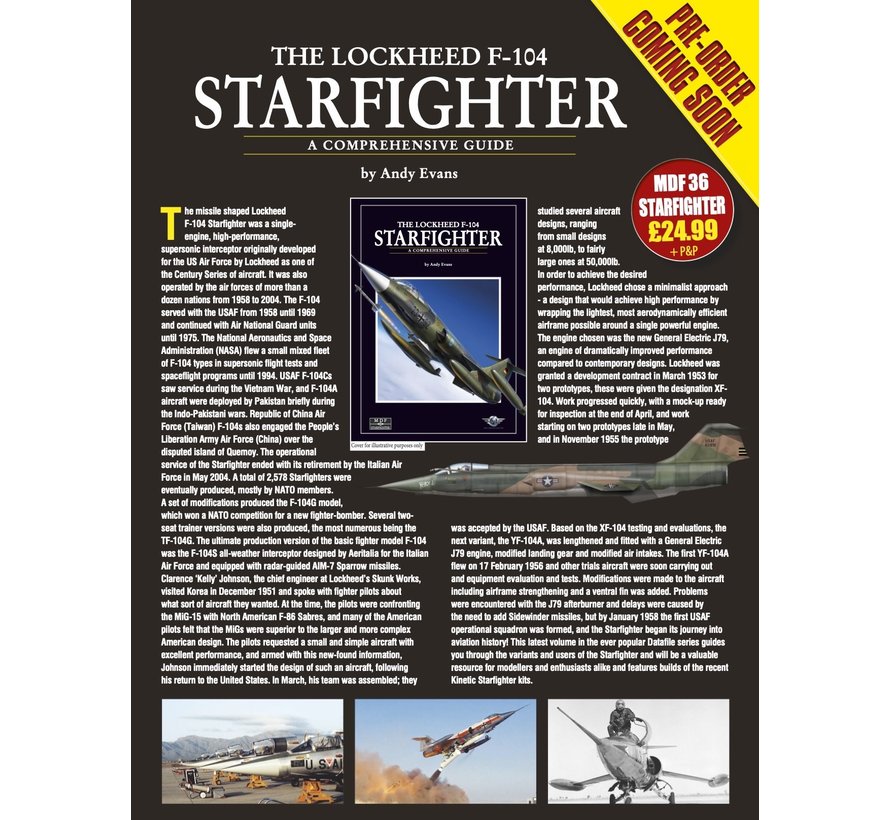 The Lockheed F-104 Starfighter A Comprenhensive Guide: MDF#36