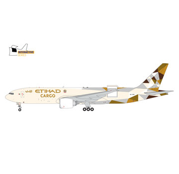 Gemini Jets B777-200LRF Etihad Cargo 2014 livery A6-DDE 1:400 Interactive