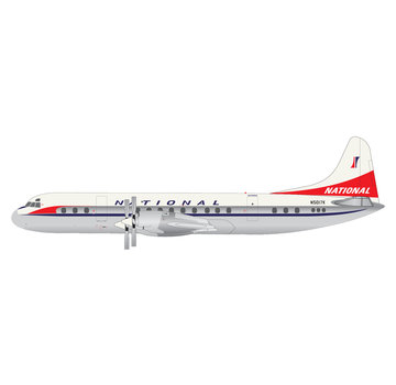 Gemini Jets L188A Electra National Airlines N5017K 1:400 polished belly