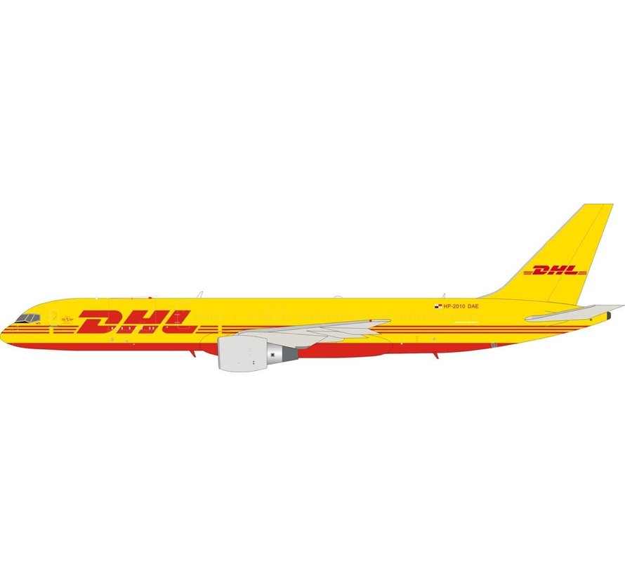 B757-200 DHL HP-2010 1:200 with stand